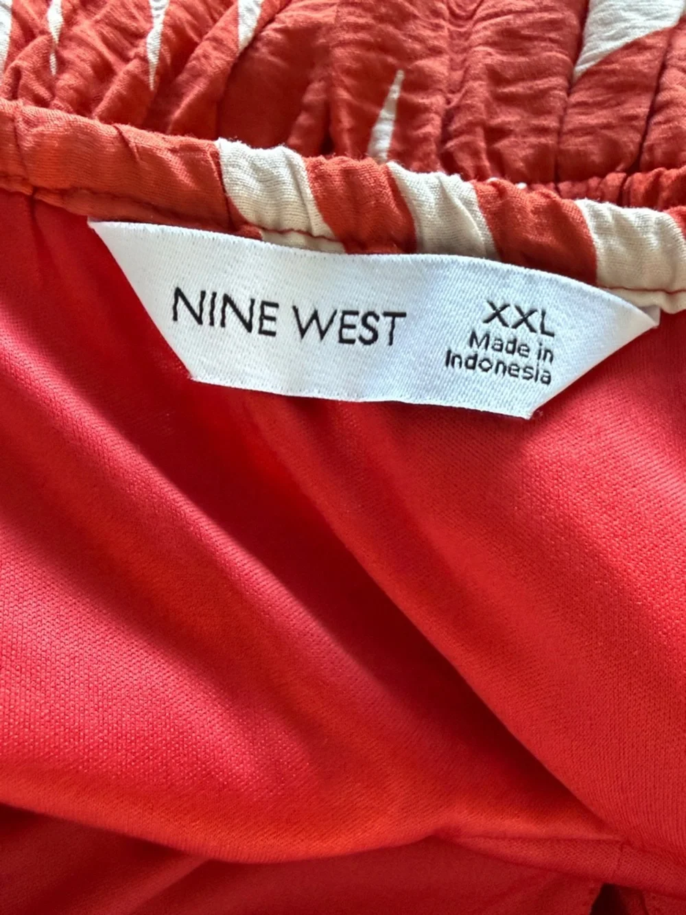 Nine West Coral Tropical Print Maxi Dress, XXL - Picture 13 of 14
